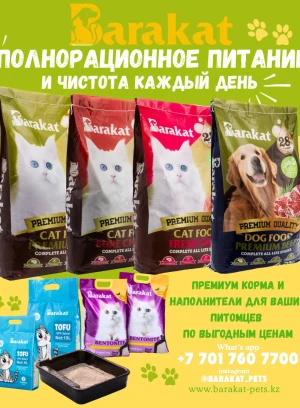 Barakat — premium nutrition and care for your pets. - 660482 - photo 1 (mini)