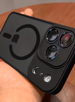Противоударный чехол для iPhone на заказ в Алматы — матовый TPU, MagSafe - 660562 - фото 2 (mini)
