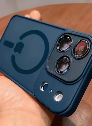 Противоударный чехол для iPhone на заказ в Алматы — матовый TPU, MagSafe - 660562 - фото 6 (mini)