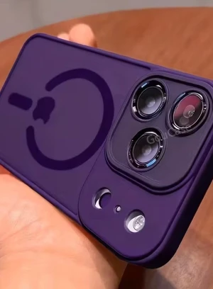 Противоударный чехол для iPhone на заказ в Алматы — матовый TPU, MagSafe - 660562 - фото 8 (mini)
