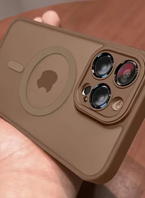 Противоударный чехол для iPhone на заказ в Алматы — матовый TPU, MagSafe - 660562 - фото 9 (mini)