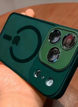 Противоударный чехол для iPhone на заказ в Алматы — матовый TPU, MagSafe - 660562 - фото 13 (mini)