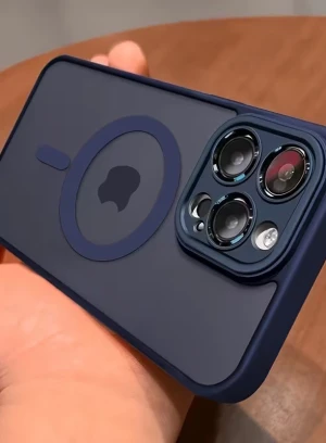 Противоударный чехол для iPhone на заказ в Алматы — матовый TPU, MagSafe - 660562 - фото 14 (mini)