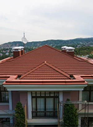 Kazroof Shake red Clay композиттік тақтайшалары - 660654 - фото 1 (mini)