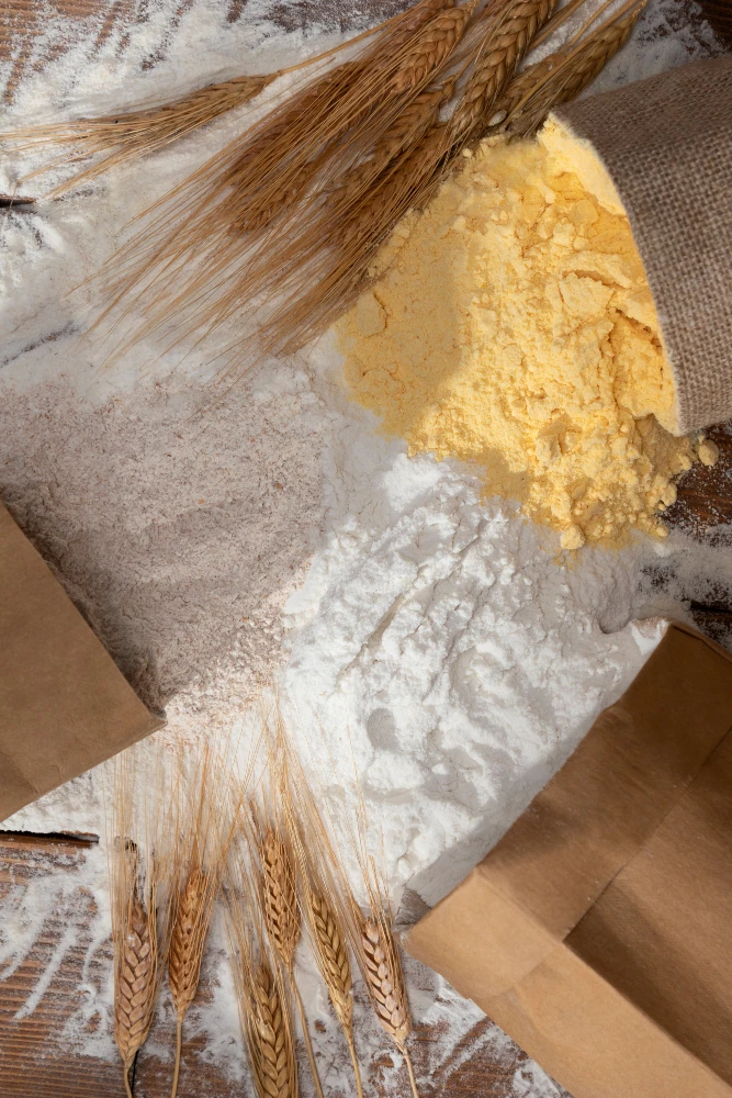 Wheat flour production - photo - ID102