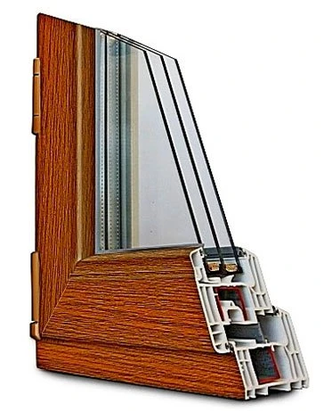 ПВХ окна цветные (ламинация) - 2273 - фото 1