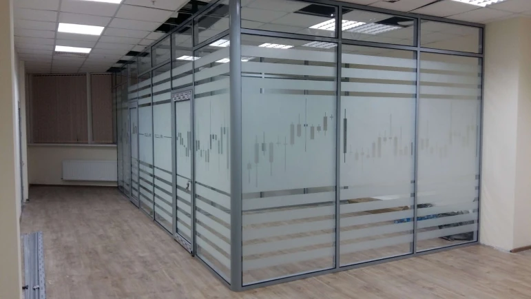 Алюминиевые перегородки - 2284 - фото 1