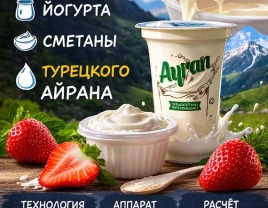 Дайын кілт бизнесі: йогурт, қаймақ және түрік айранын өндіру! - 660271 - фото 2 (mini)