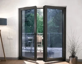 Дверь алюминиевая тёплая - 660338 - фото 1 (mini)